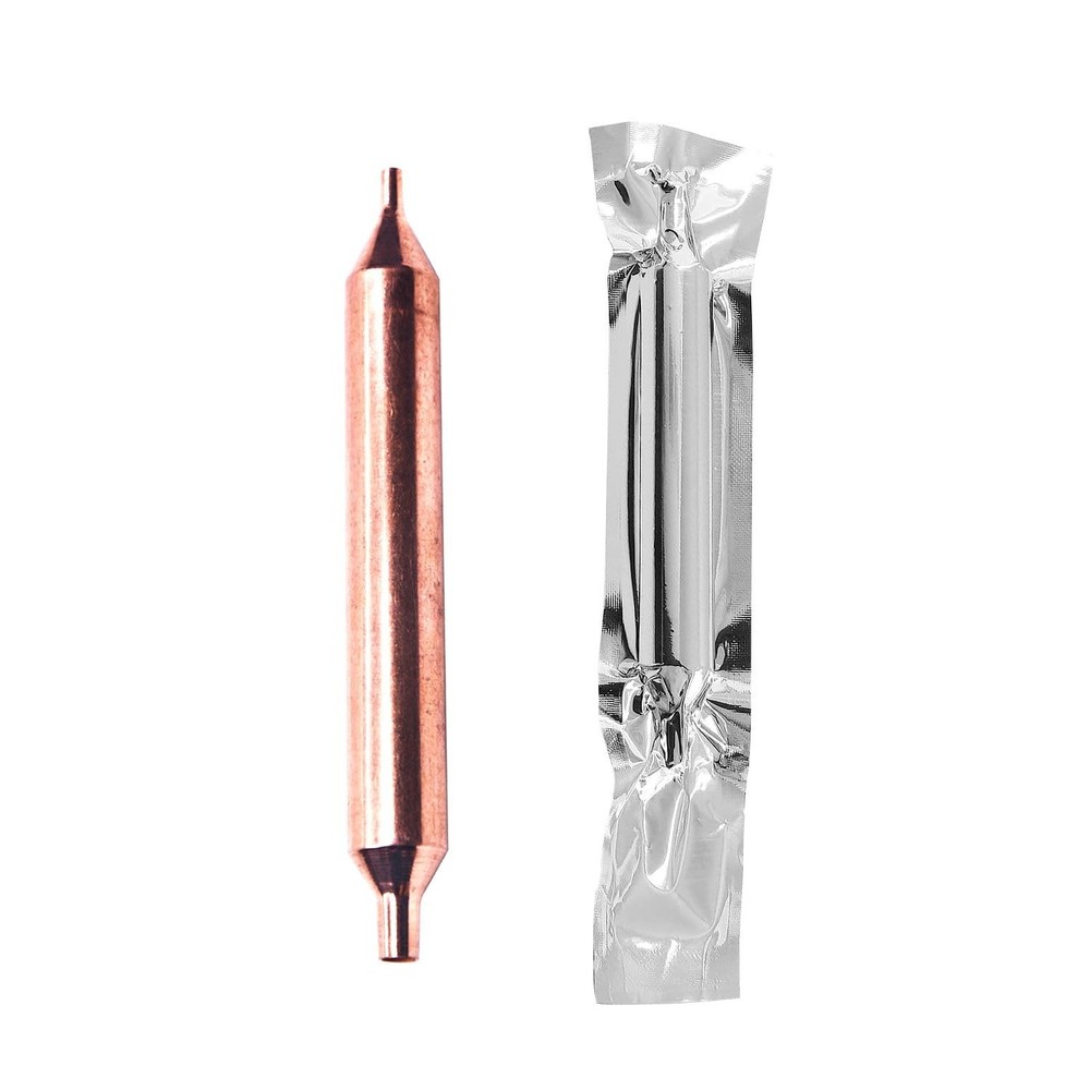 Refrigerator Filter Dryer, 3PCS 16mmx130mm Copper Filter Dryer for Refrigerat...