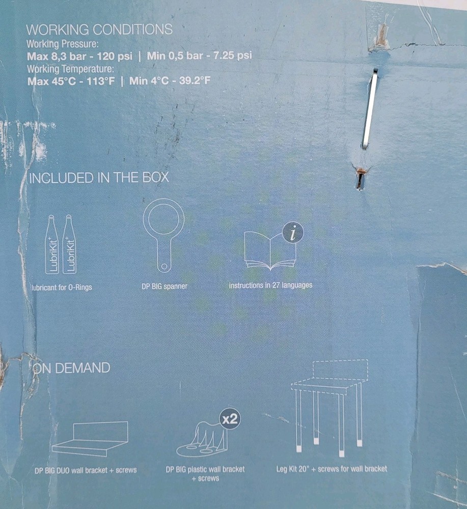 Atlas Filti Whole House / Commercial Filtration Kit #ZC1802749 DP Big 20 Duo AB