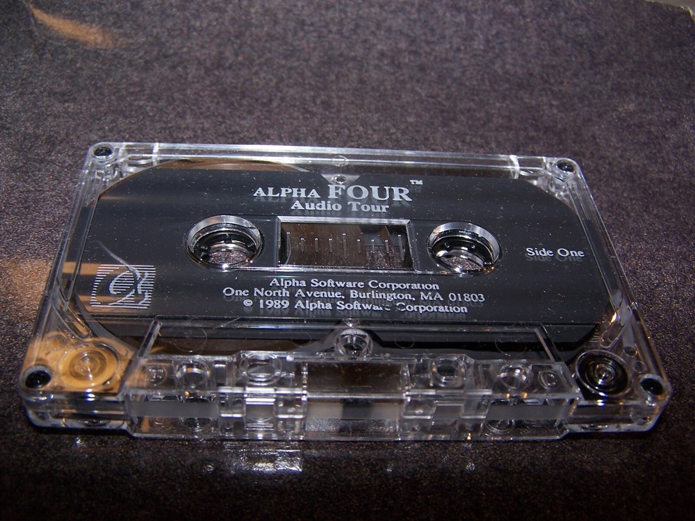 Vintage Alpha Four DBase Compatible Software on 5.25 Disks for PC