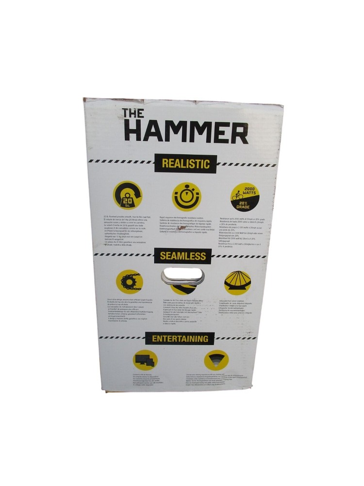 CycleOps Hammer Direct Drive Smart Trainer Open Box Missing Pieces