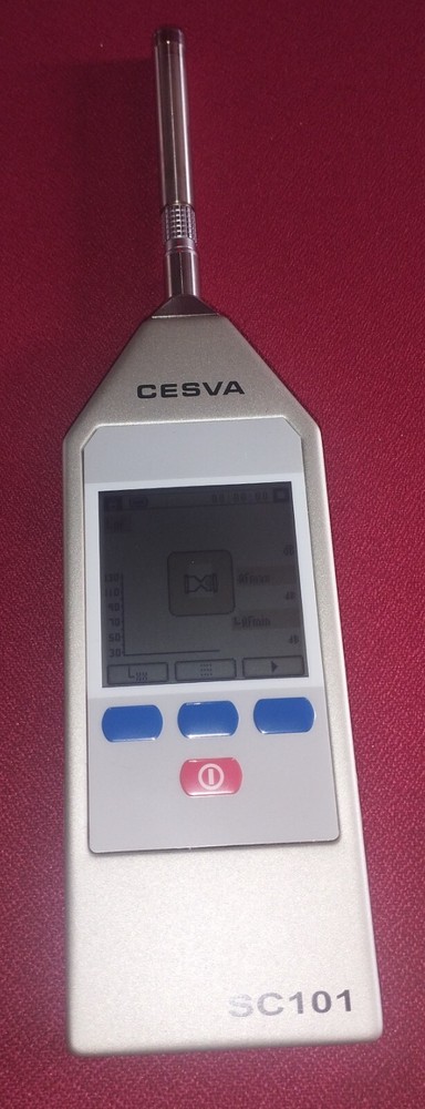 Cesva SC-101 Decibel Meter With Calibrator Acoustic CB006