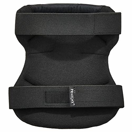 ProFlex 230HL Wide Soft Cap Knee Pad, Black Hook & Loop Closure