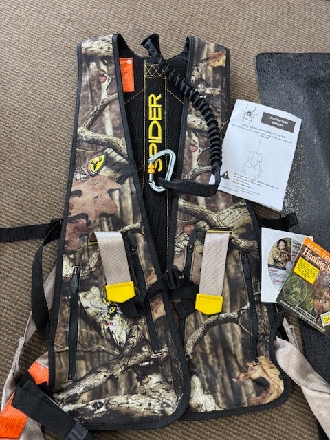 Tree Spider Speed Vest Tree Stand Hunting