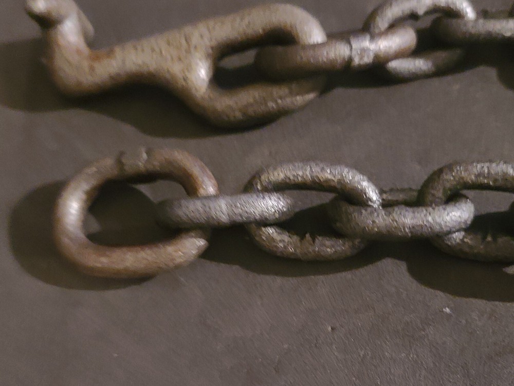 Vintage Winch Line Tail Chain (Possible Military)