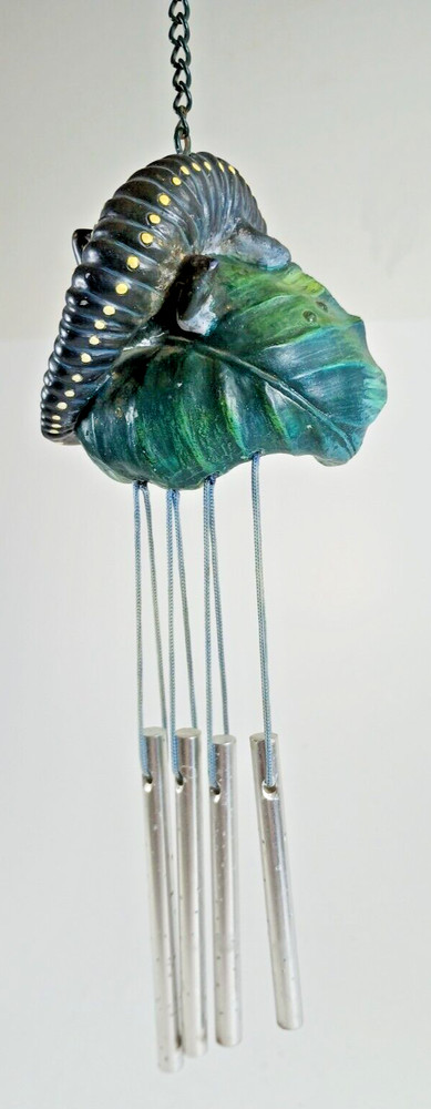 10" Yellow Spotted Salamander Wind Chime.