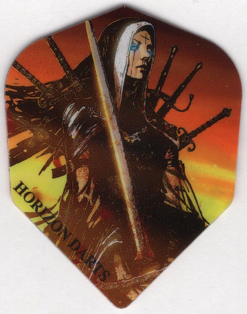 WARRIOR NUN Standard Dart Flights: 3 per set