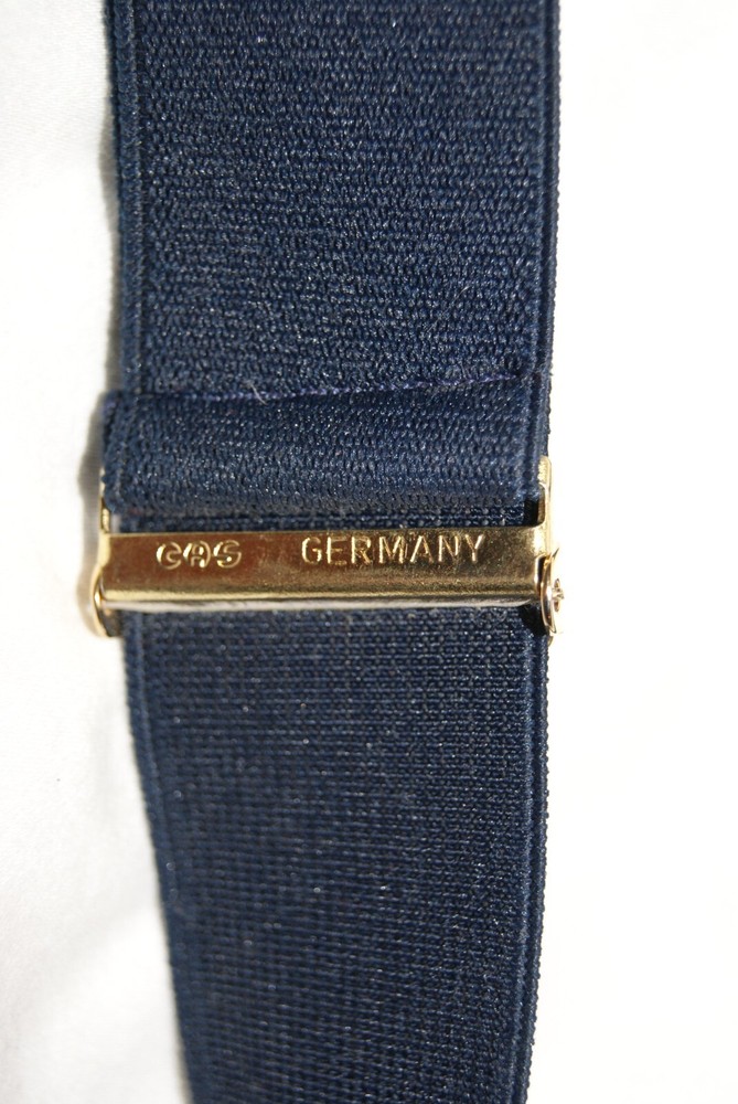 stafford changeable suspenders navy blue