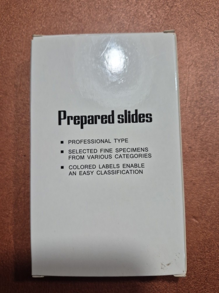 Animal Samples Prepared Microscope Slides (12 Kinds) Professional Type