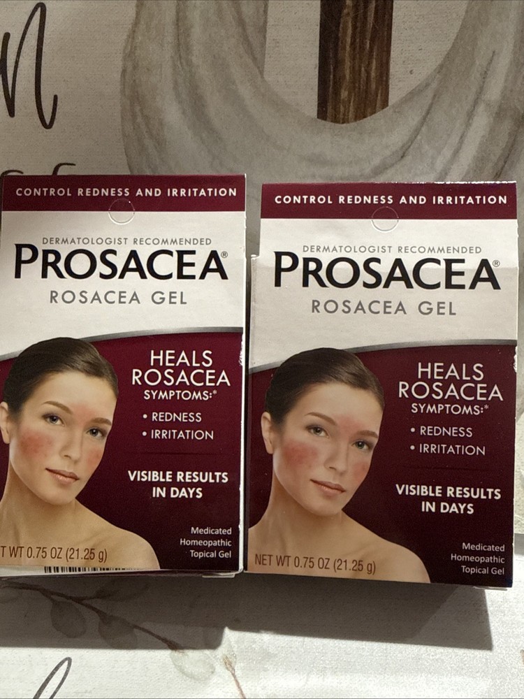 Prosacea Rosacea Gel - 0.75 oz (2 Pack) Exp 01/28
