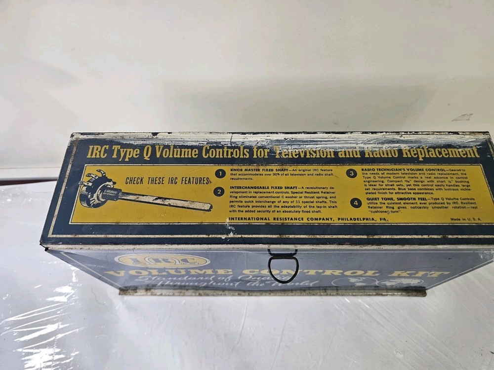 Vintage IRC Metal Display Volume Control Kit