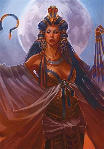 Goddess Isis Oracle Cards Pocket Size Deck!