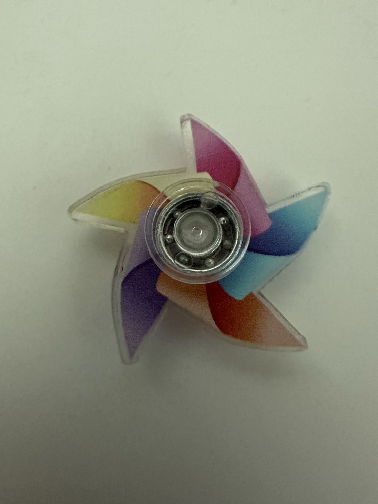 11 Pinwheel Hand Fidget Spinners Assorted Designs