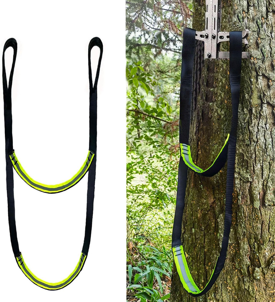 2-Step Climbing Stick Aider, Tree Stand Steps,With Reflective Layer We