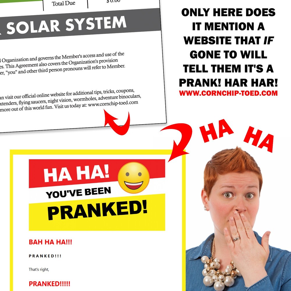 Alien Abduction Kit Fake Prank Mail Sent Anonymously!