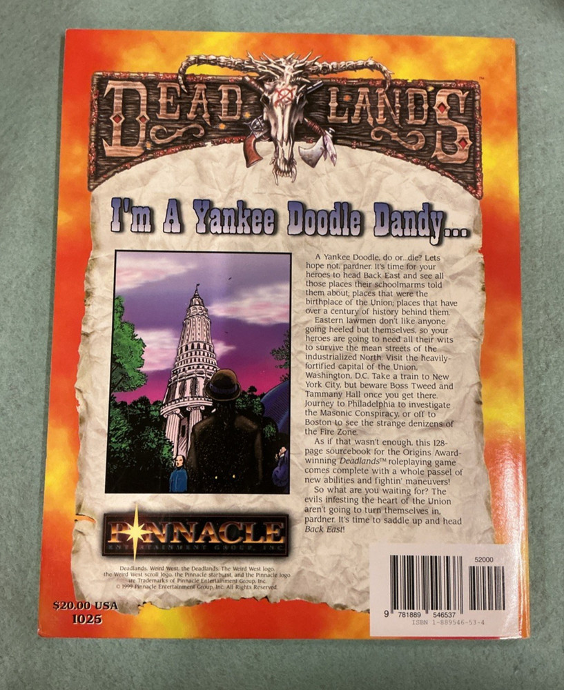 Deadlands Back East The North