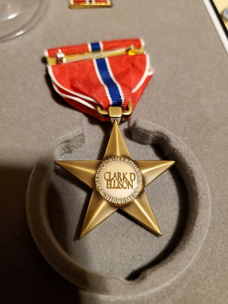 Bronze Star Named With Clusters