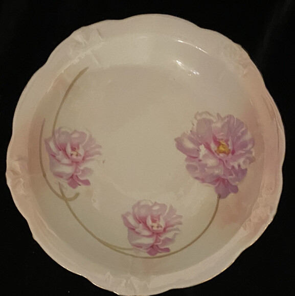 VTG R&S Germany Flowered Dessert Dish/Fruit Cup