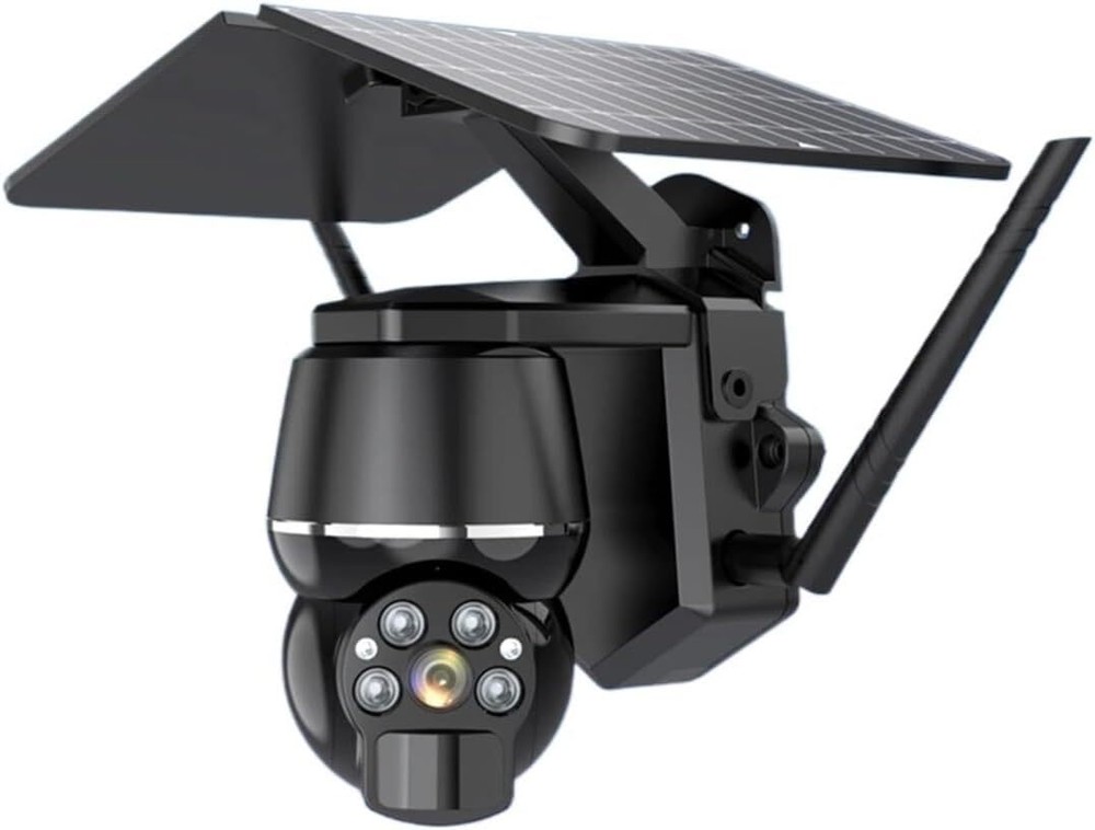 Solar Panel Battery Powered 4G Camera Outdoor PIR Wireless Security Surveillance