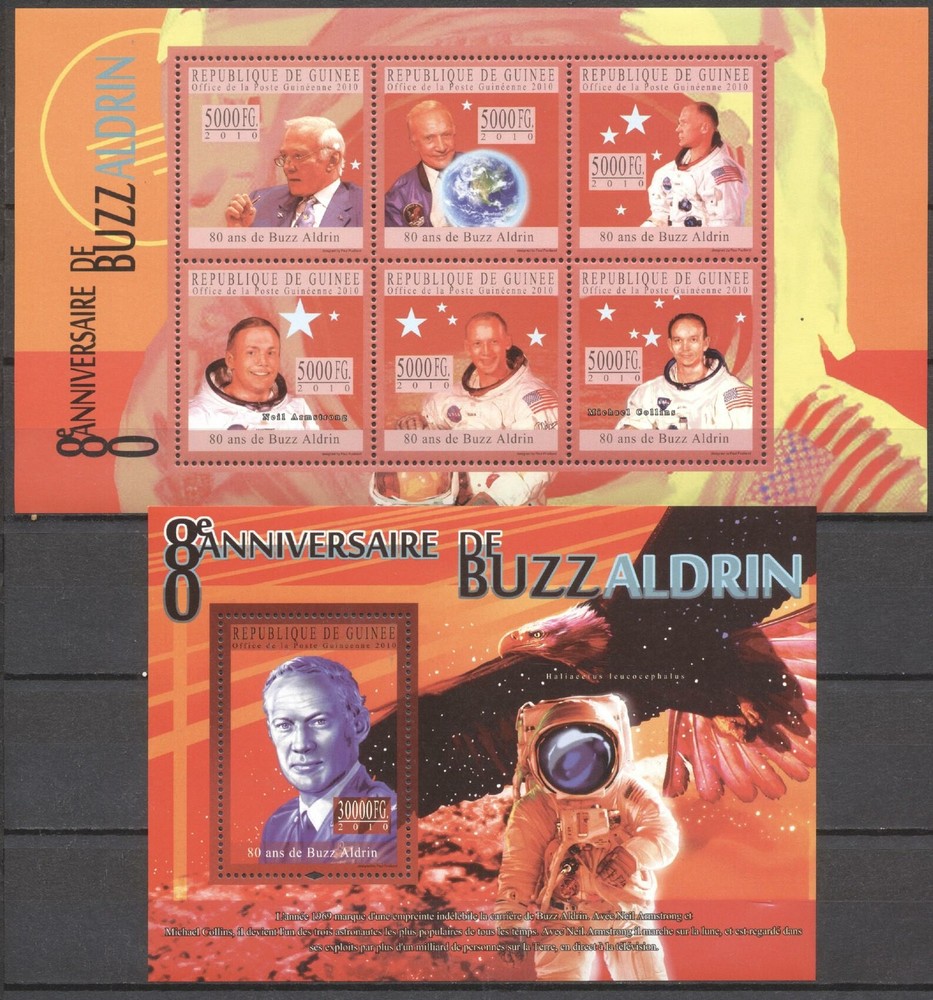 (191306) Space, Birds, Eagle, Buzz Aldrin, Guinea