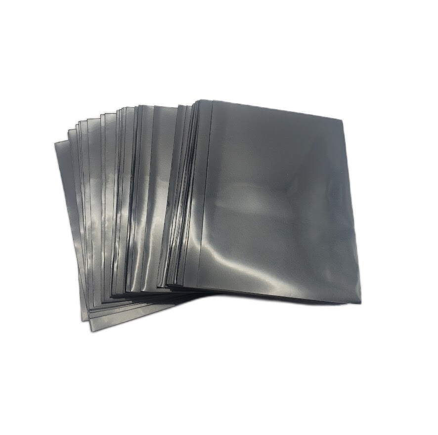 (60-Pack) Pro Safe SMALL Deck Protector Sleeves - BLACK - Yugioh/Vanguard Size
