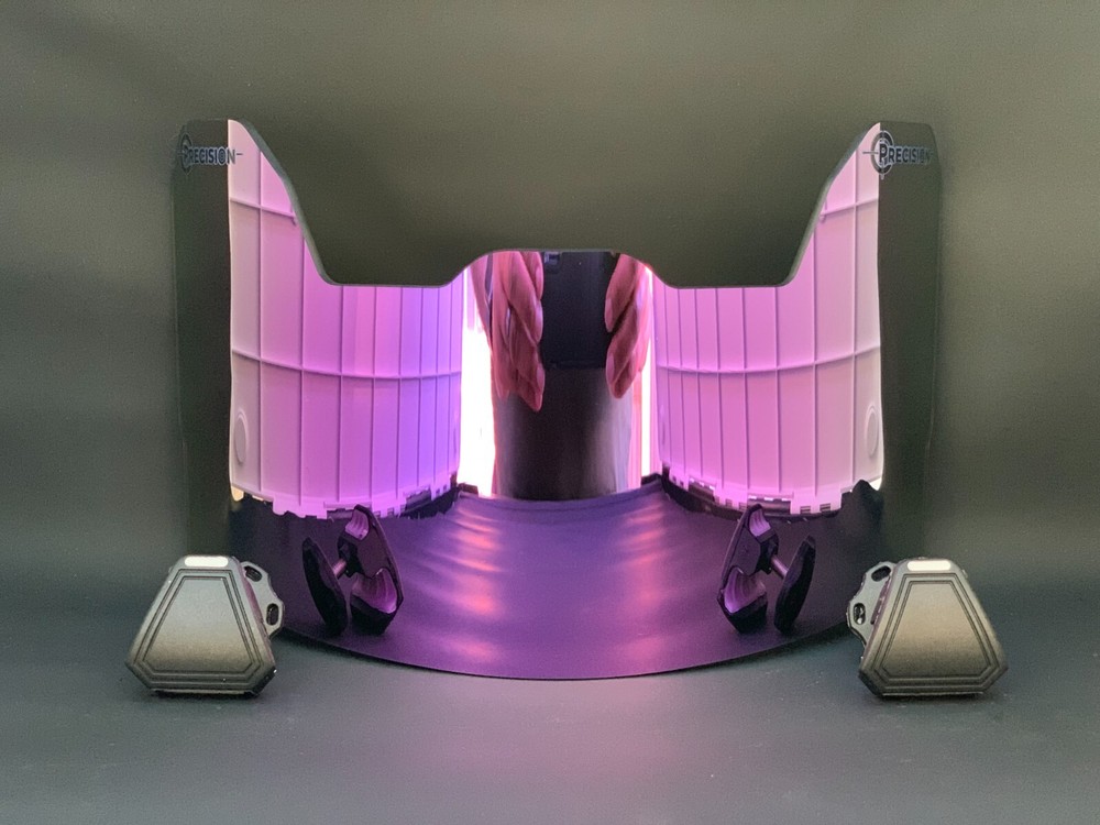Precision Football Helmet Visor, Amethyst Grape