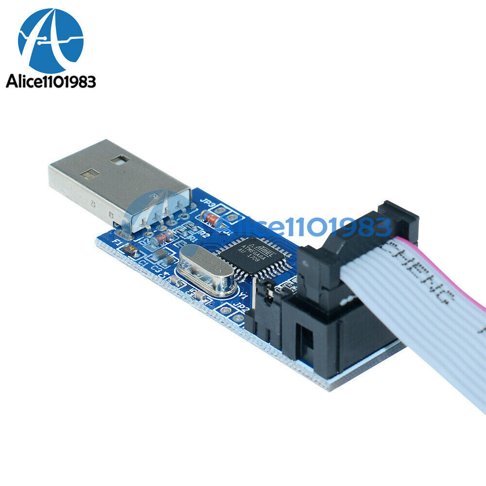 AVR ATMEGA16 Minimum System Board ATmega32 + USB ISP USBasp Programmer For ATMEL