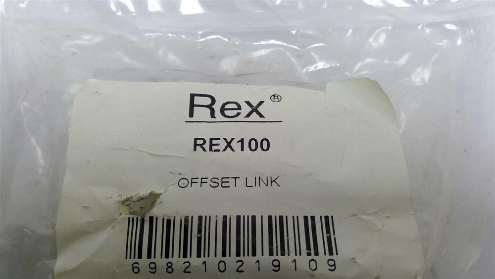 Rexnord REX100 Offset Link And Rexnord RC100 Offset Link