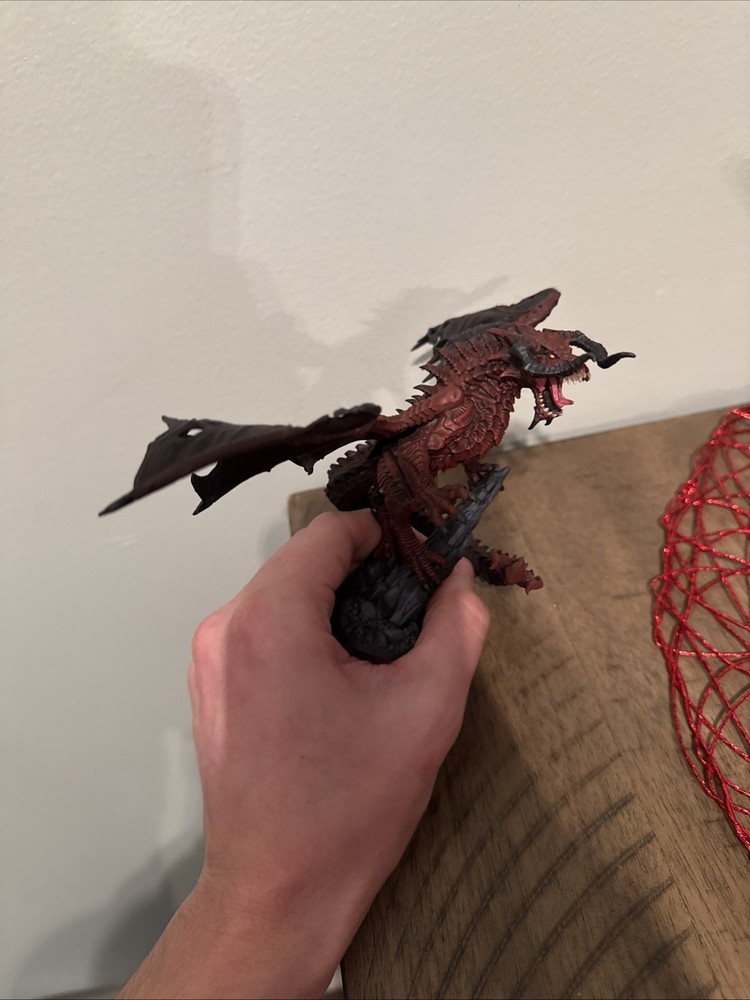 🔥 Pro Painted Red Dragon | Display Quality D&D Pathfinder Miniature