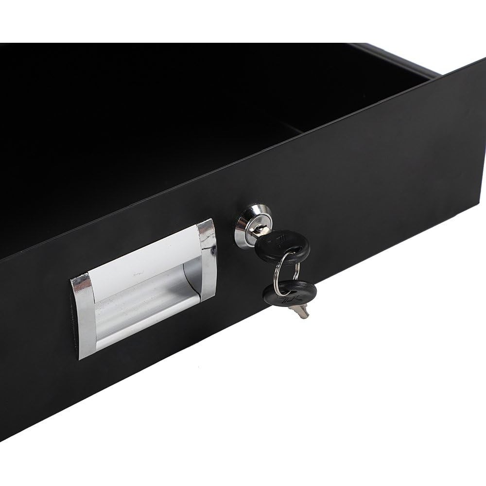 19in 4U 铁皮 抽屉 DJ机柜 黑色