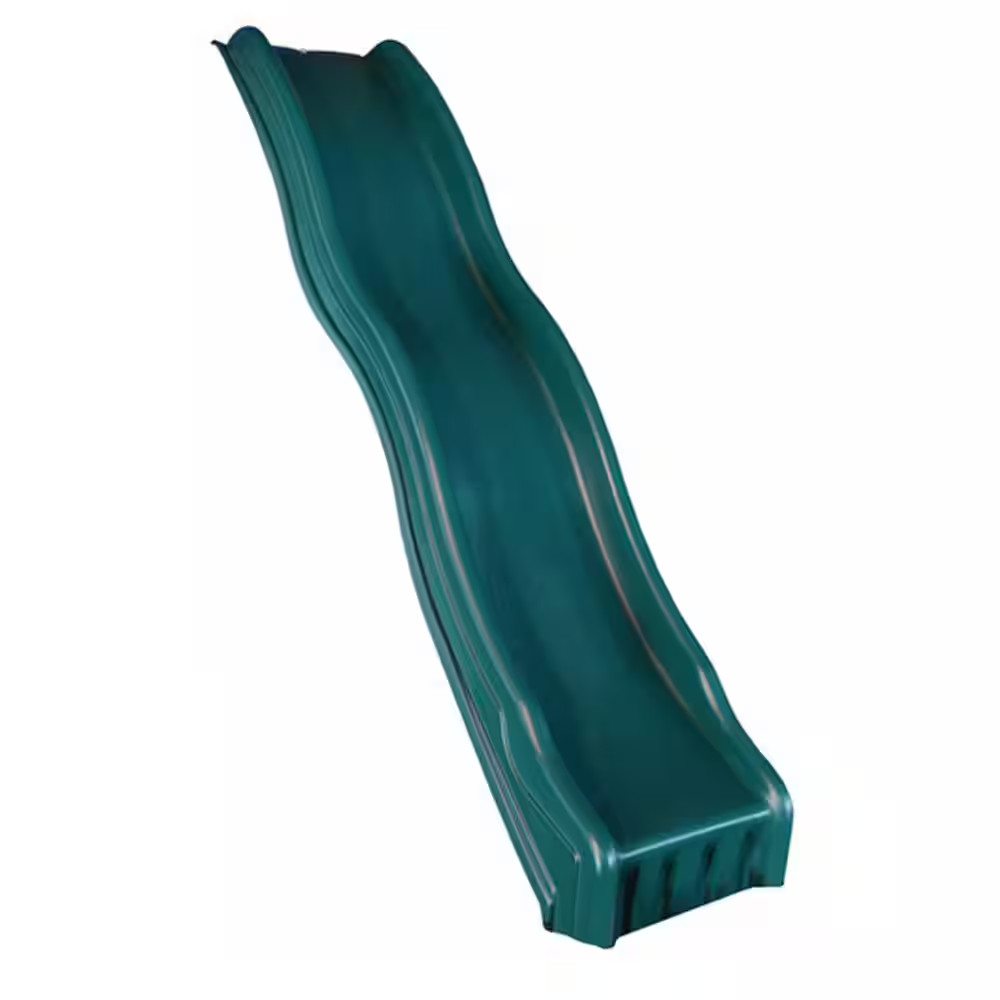 Forest Green Cool Wave Slide