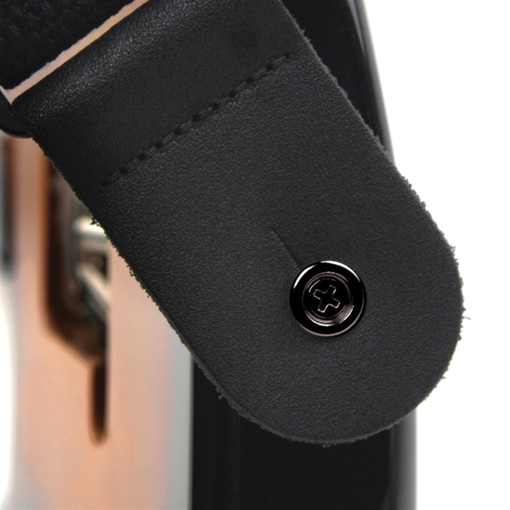 D'Addario Guitar End Pin Replacement Solid Brass Black 2 Pack