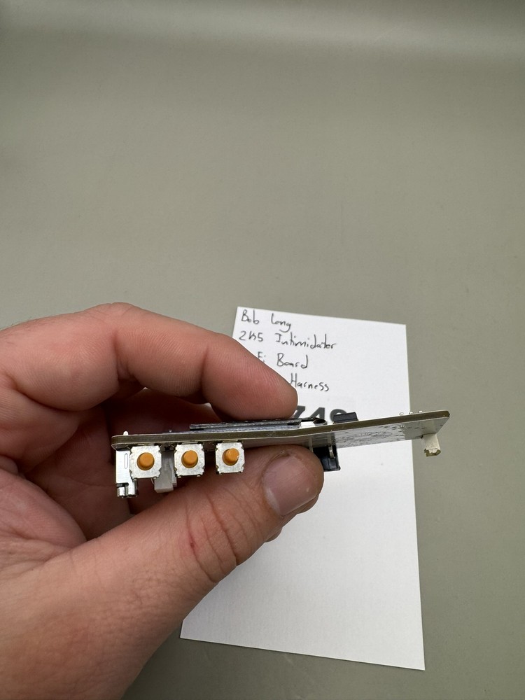 Bob Long 2k5 Intimidator Sci-Fi Board White