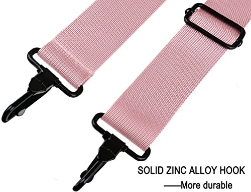 Shoulder Strap, Durable 55" Universal Replacement Laptop Shoulder Strap, Pink