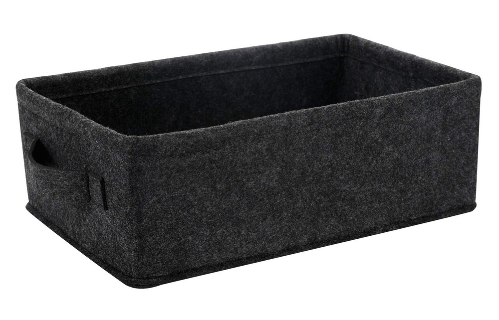 Short Storage Baskets Small Rectangle Basket Storage Bins Organizer for Candl...
