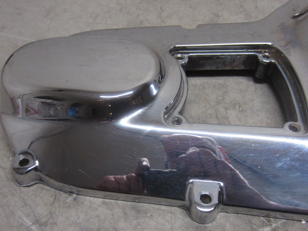 Harley '95 FLHTC chrome outer primary, 60665-94, nice shape, used #3982