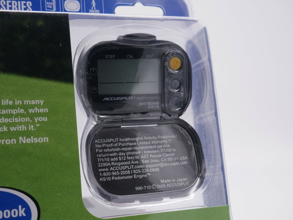 Accusplit Pedometer Includes Book "Quotable Byron"