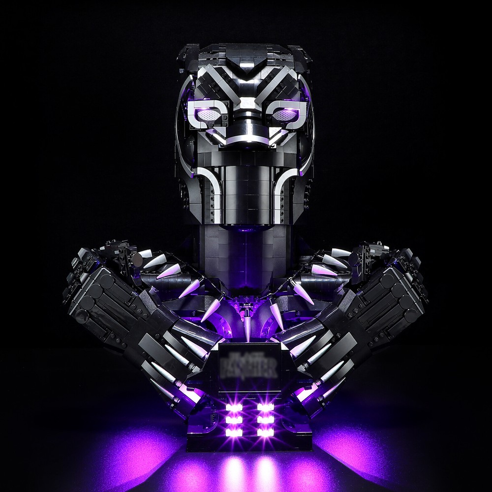 LED Light Kit for LEGOs Black Panther 76215