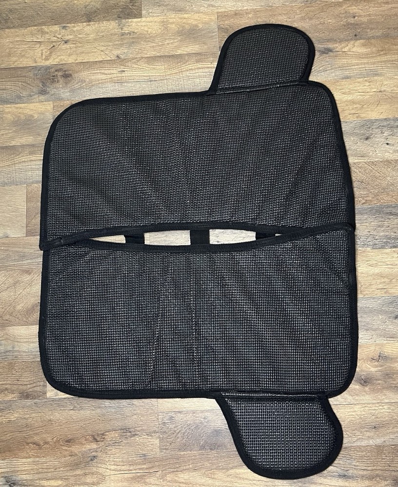 Hilason Western Memory Foam Saddle Pad Horse Tack Thick Black