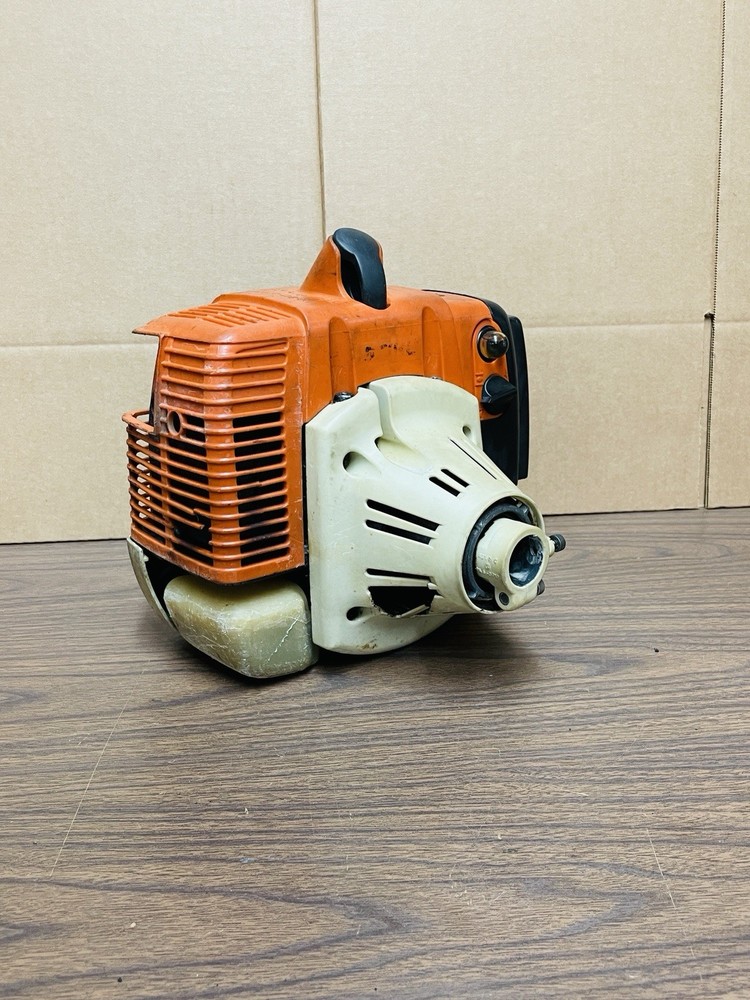 STIHL FS250 Trimmer Engine Head 40cc Project STARTS UP Needs Repair Read Notes🔧