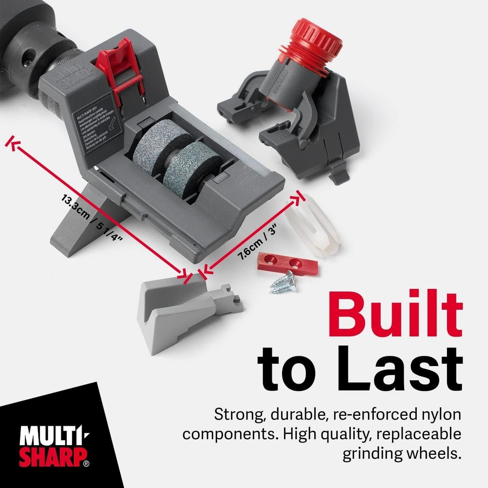 Dual-Purpose Drill Bit Sharpener Kit