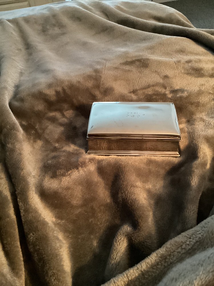 Vintage Gorham Sterling Silver Trinket/ Humidor Box