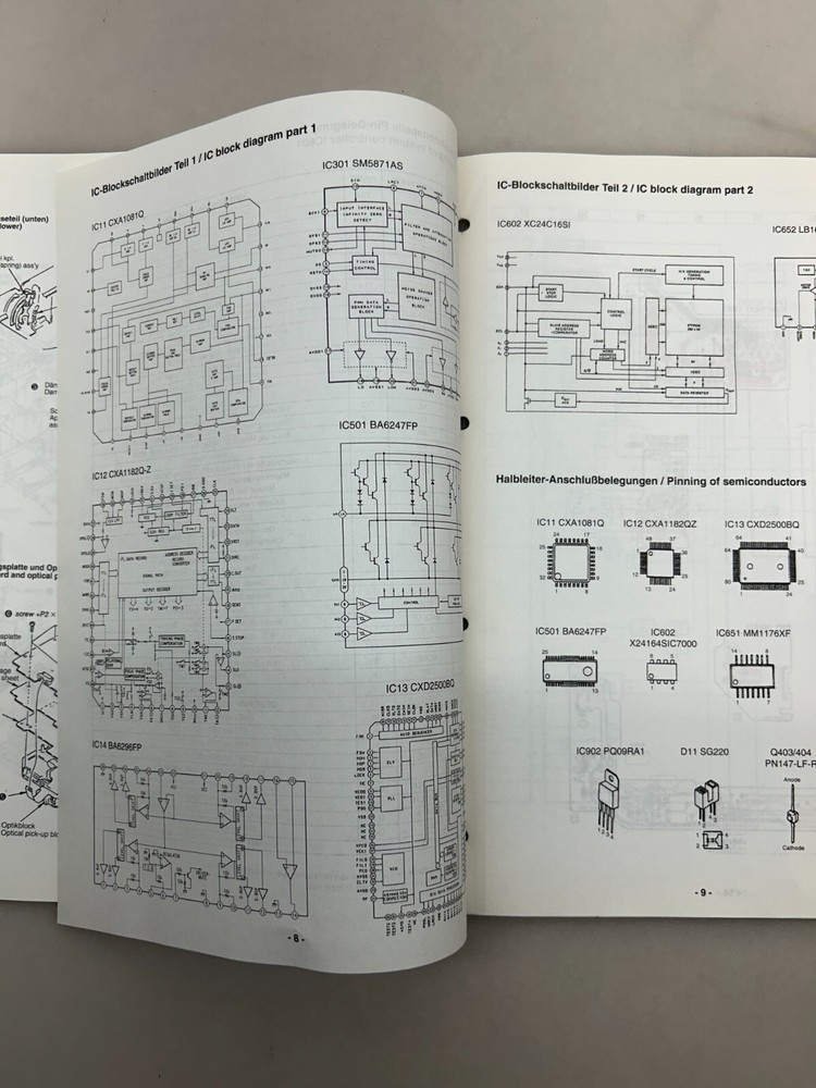 Becker 2630 Original Service Manual Free Shipping