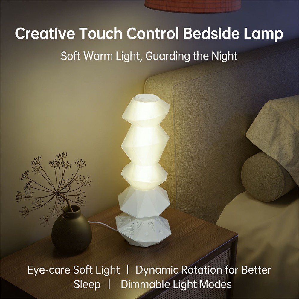4-360 Degree Rotating Bluetooth Speaker Night Light For Home Decor