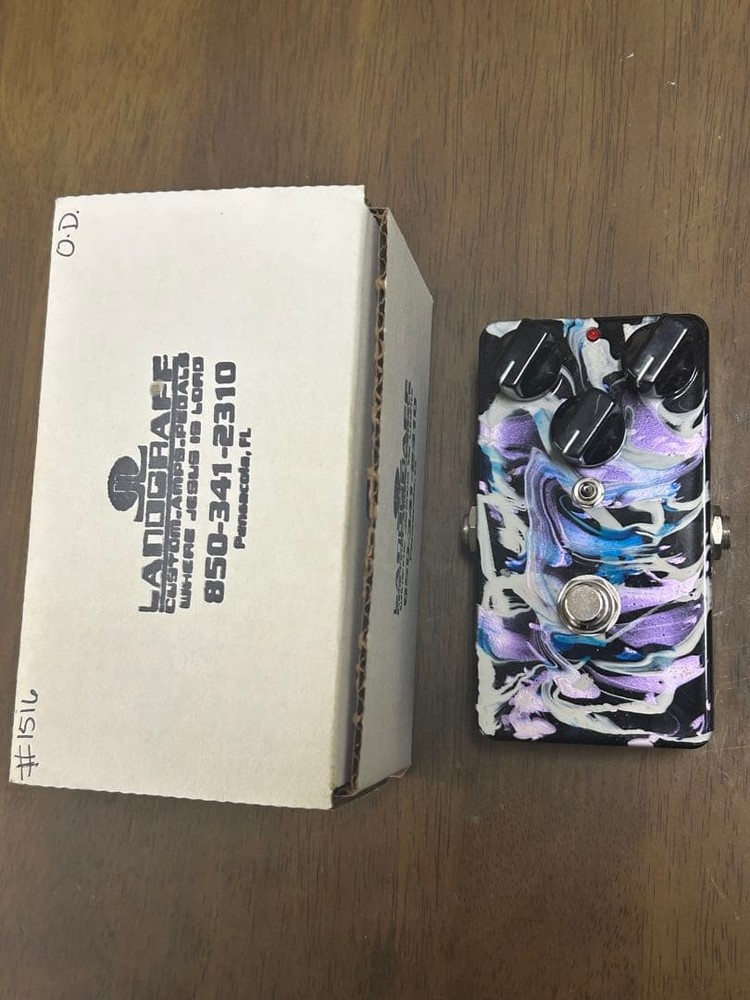 Landgraff Dynamic Overdrive Guitar Effects Pedal Multicolor