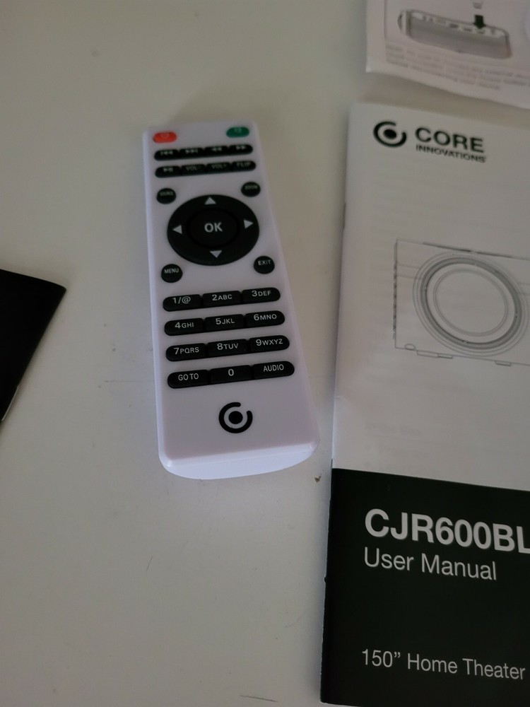 Core Innovations - 150LCD Home Theater Projector - White