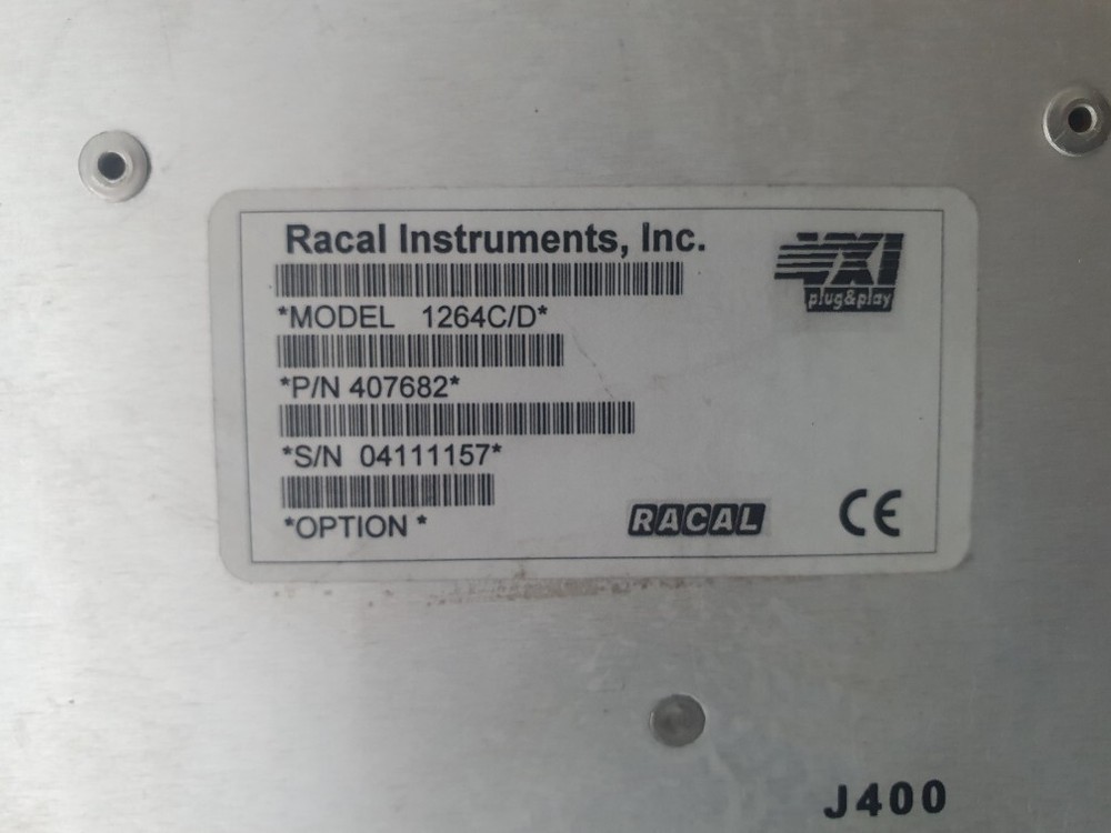 Racal Instruments 1264C/D Mainframe with 4 Cards