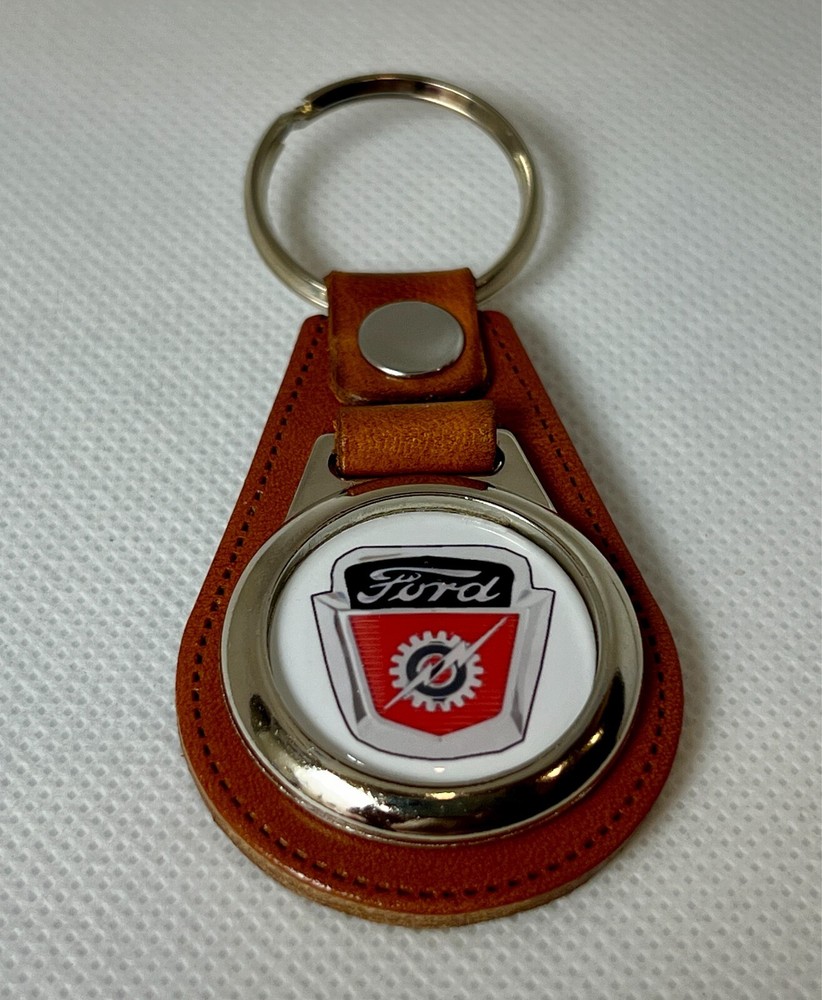White leather F100 keychain 1955