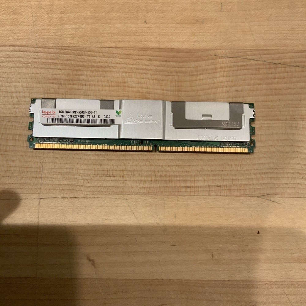 4GB HYNIX 2RX4 PC2-5300F-555-11 Server Memory