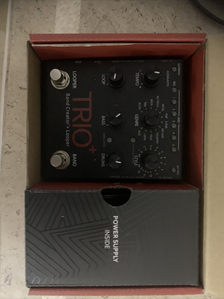 DigiTech TRIOPLUSV04 Trio Looper Footswitch Display Band Creator