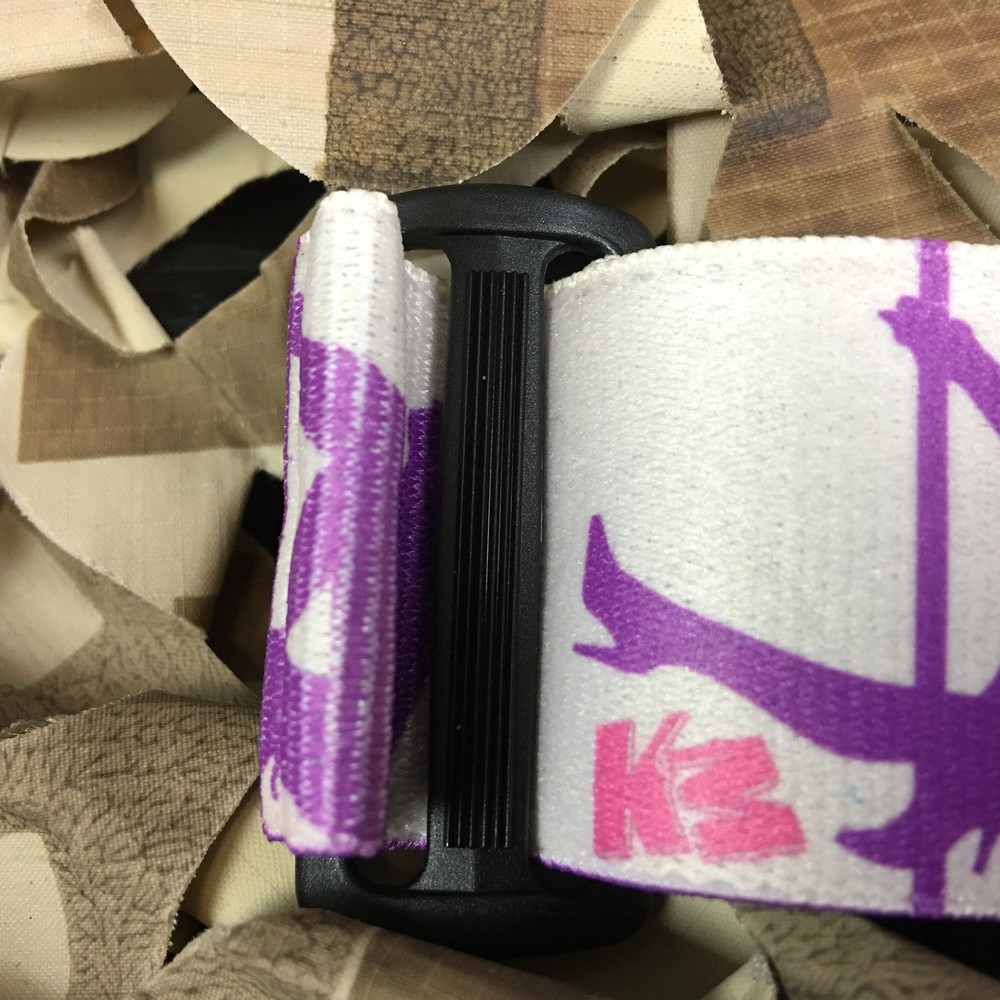 NEW KM Paintball Universal Mask Goggle Strap - Bubble Gum Stripper